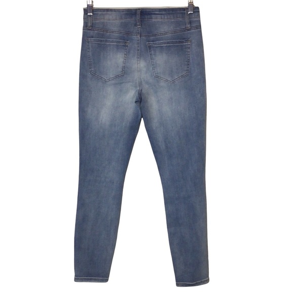 Hippie Laundry Mid Rise Skinny Embellished Jeans Size 28 - Picture 3 of 6